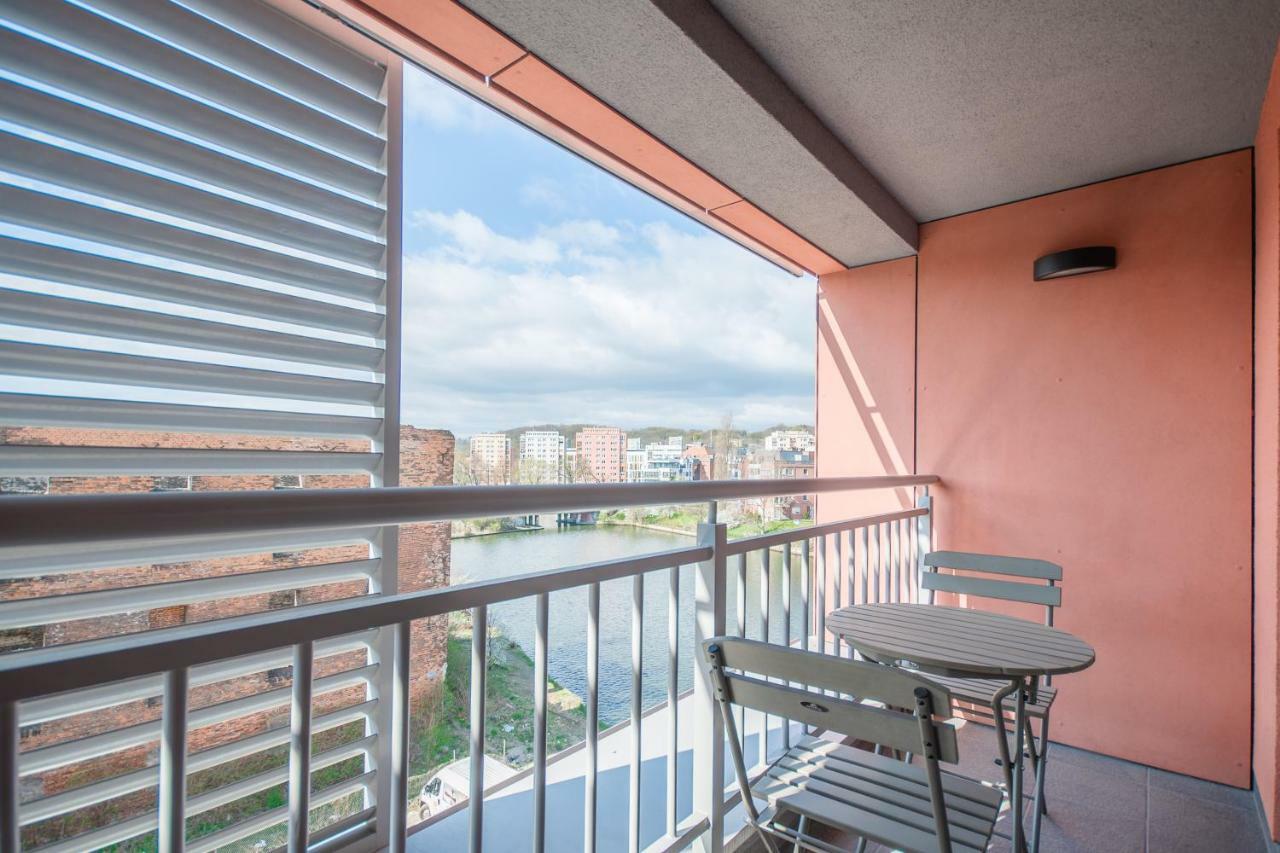 Citystay Waterlane Island Apartment 그단스크 외부 사진